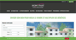 Desktop Screenshot of homapart.fr